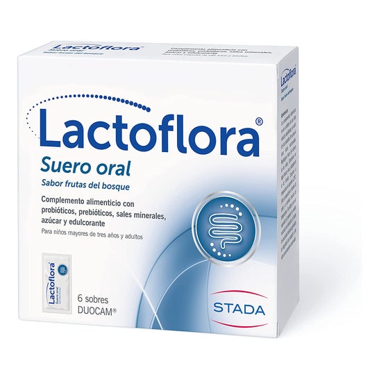 Lactoflora Oral Serum smag skovfrugter 6 pose