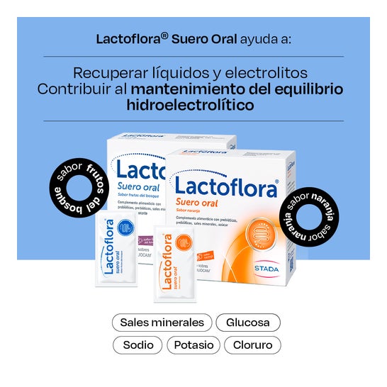 Lactoflora® Siero orale per frutti di bosco 6 bustine