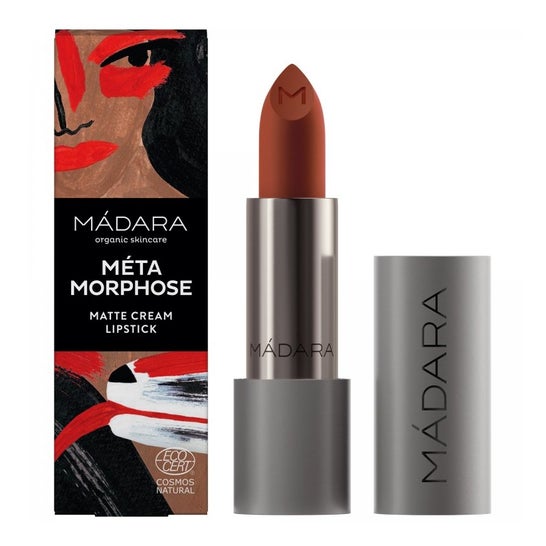 Mádara Meta Morphose Matte Cream Lipstick 33 Magma 3.8g