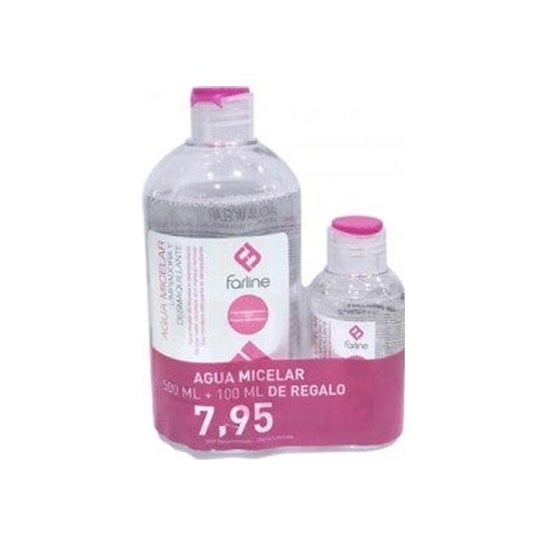 Farline Micellar Water Micellar Water Pack 500ml + 100ml