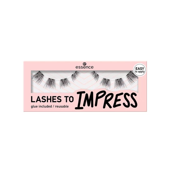 Essence Lashes To Impress False Eyelashes 08 Pre Cut Lashes 1 Par