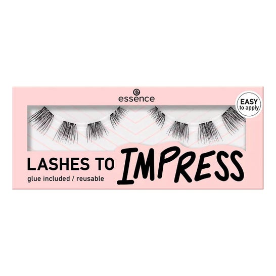 Essence Lashes To Impress False Eyelashes 08 Pre Cut Lashes 1 Par