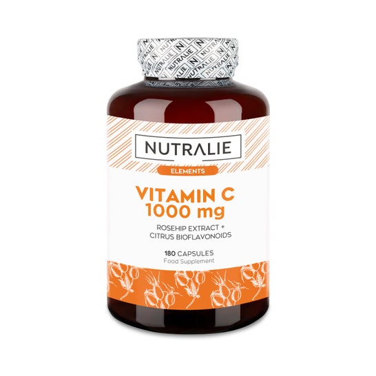 Nutralie Vitamina C 1000mg Rosa Canina 180caps