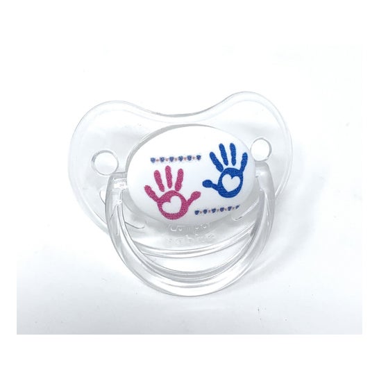 Onomkeerbare Fysiologische Baby Soother 0-6 Maanden Handen 1 eenheid