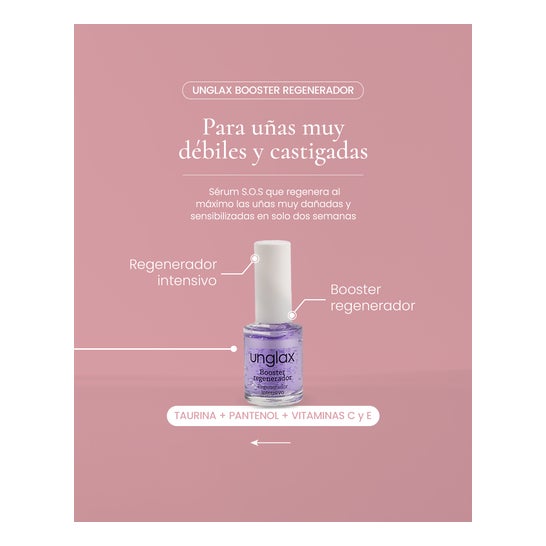 Unglax Booster Regenerador Uñas 10ml