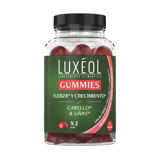 Luxéol Gummies Fuerza (1) y Crecimiento(1) 60uds