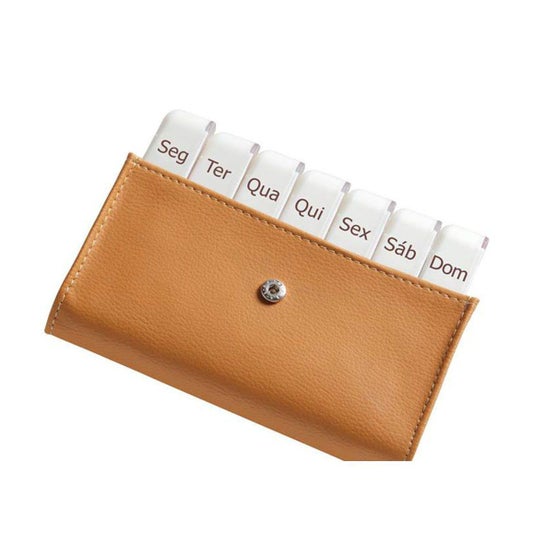 Cooper Pilbox Liberty Caramel Tablet Holder Liberty 1ut