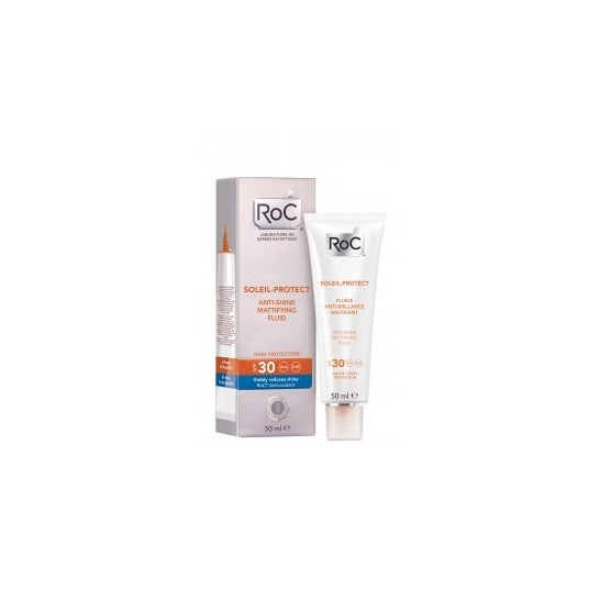 roc soleil protect anti shine mattifying fluid spf 30