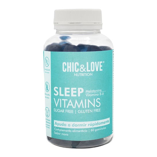 Chic & Love Sleep Nutrition Gummies Vitamins 60uds