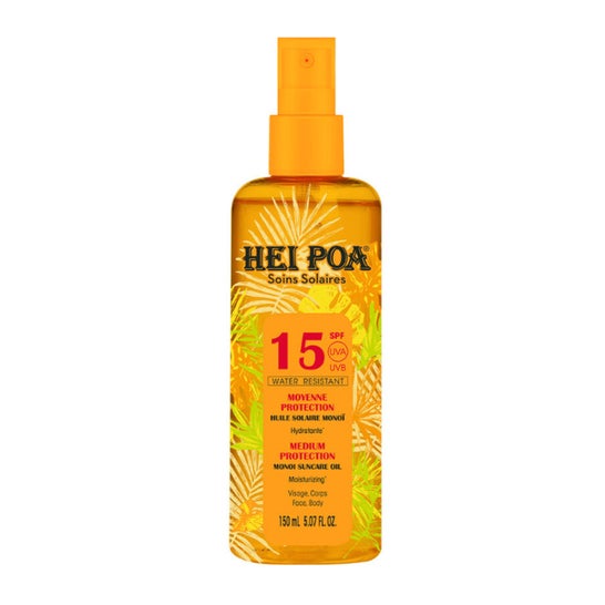 Hei Poa Monoi Sun Oil 15SPF Spray 150ml