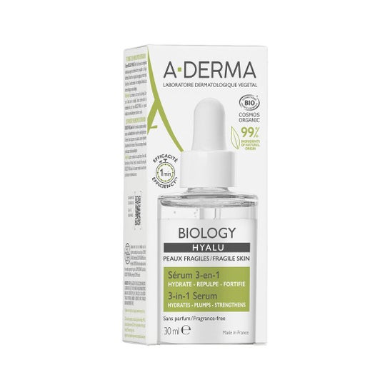 A-Derma Biology Hyalu Sérum 3-en-1 30ml