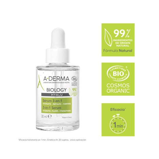 A-Derma Biology Hyalu Sérum 3-en-1 30ml