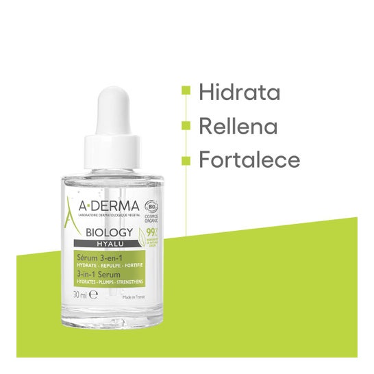 A-Derma Biology Hyalu Sérum 3-en-1 30ml