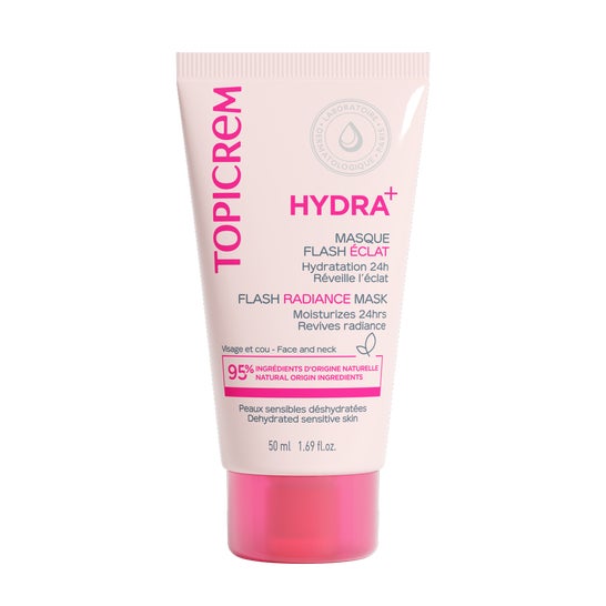 Topicrem HYDRA+ Mascarilla Hidratante Iluminadora 50 ml