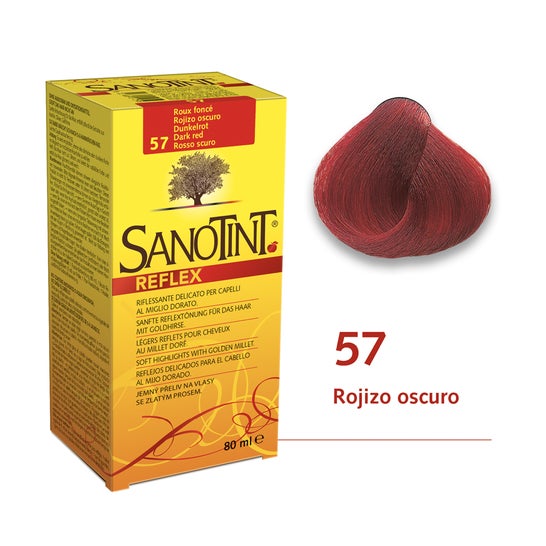 Sanotint Reflex 57 Rojizo Oscuro 80ml
