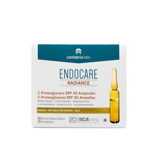 Endocare Radiance C Proteoglicanos SPF30+ 10Ampollasx2ml