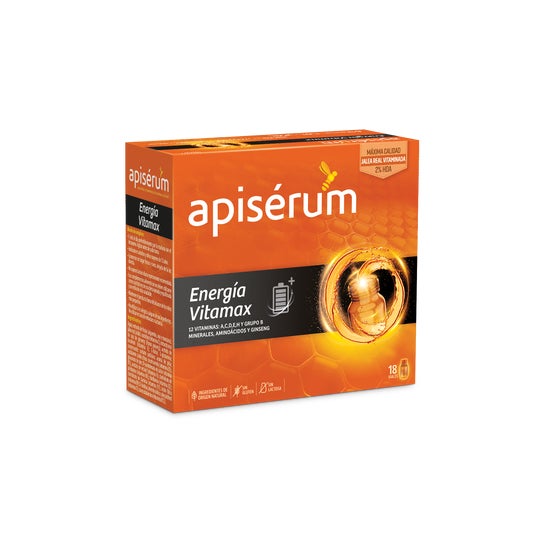 Apiserum Energia Vitamax 18 hætteglas