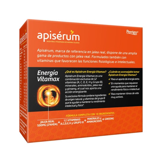 Apisérum Energía Vitamax 18viales
