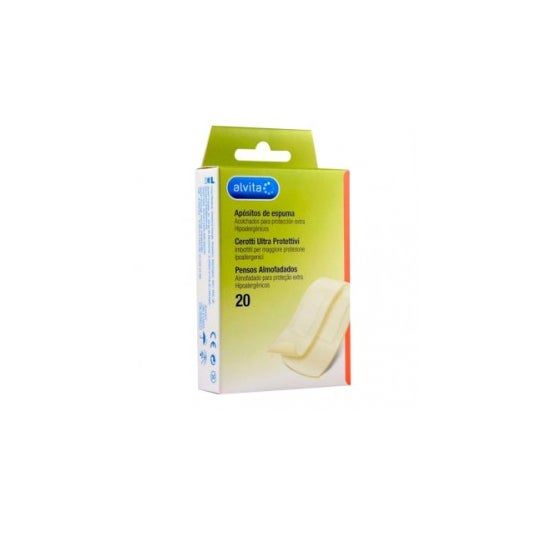 Alvita Apósito Adhesivo Espuma 20 uds
