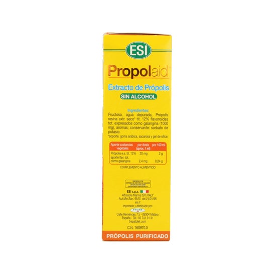 ESI Propolaid extracto de propolis sin alcohol y sin echinácea 50ml