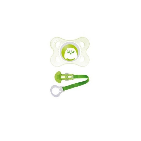 MAM Original chupete mini silicona con cadenita 1 ud