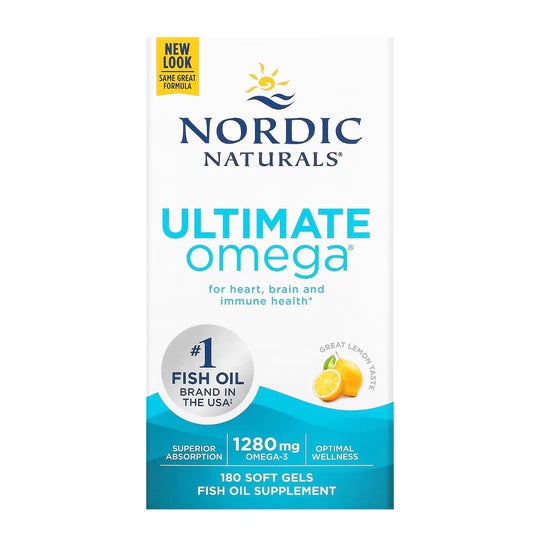 Nordic Naturals Ultimate Omega Limón 1280mg 180caps