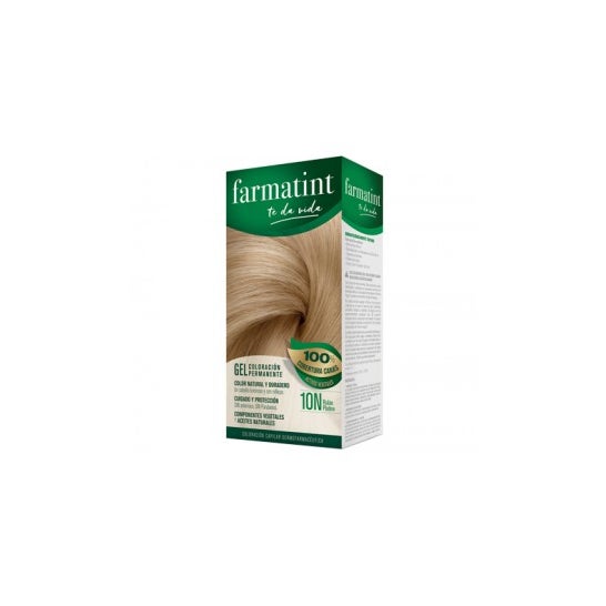 Farmatint Gel 10N Rubio Platino 135ml