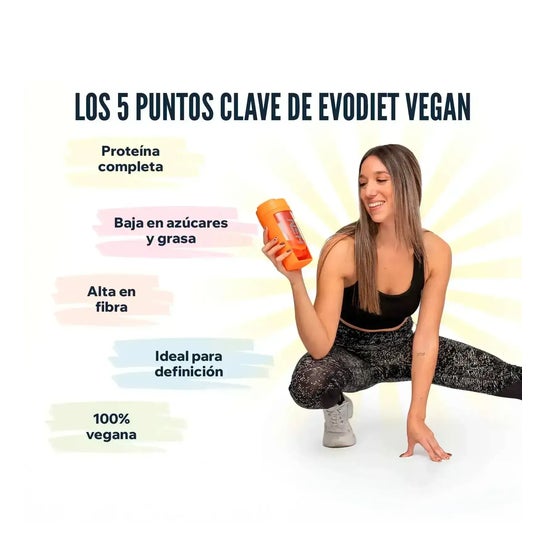 HSN Evodiet Vegan Vainilla 500g