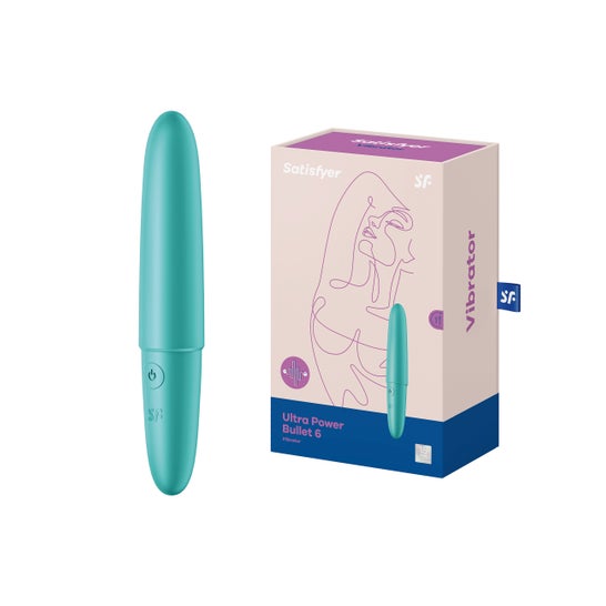 Satisfyer Ultra Power Bullet 6 Turquoise Vibrator 1 pezzo