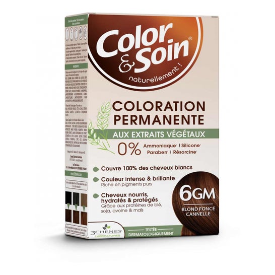 Color & Soin Kit Tinte Rubio Oscuro 6A