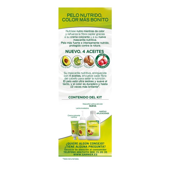 Garnier Nutrisse Kit Coloración Permanente Nº9 Dye Blond Pépite 1 ud