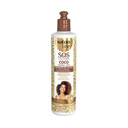 Salon Line Activador Rizos Sos Cachos Aceite Coco 300ml