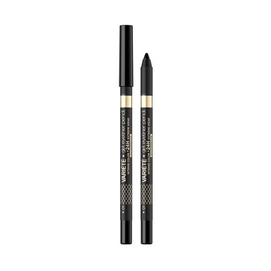 Eveline Cosmetics Variété Lápis Olhos Gel 1 Pure Black 1 Unidade