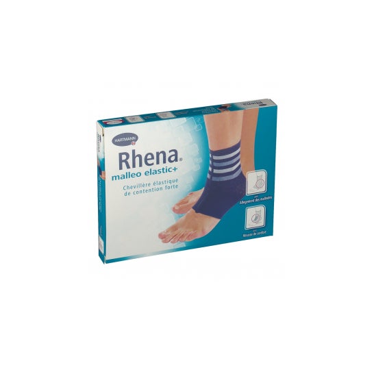Rhena Malleo Elastic+ Knöchel Unterstützung blau Größe 5 1ut