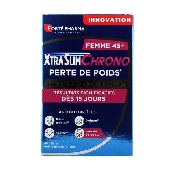 Forté Pharma Xtraslim Chrono Pérdida Peso Mujer 45+ 60caps