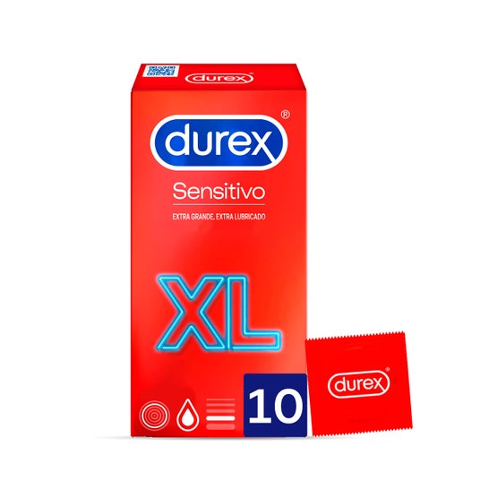 Durex Sensitivo XL Preservativos 10uds