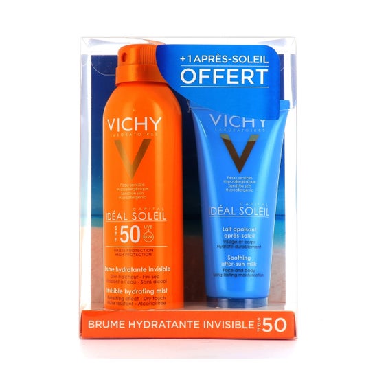 Vichy Ideal soleil brume hydratante invisible SPF50 200 ml