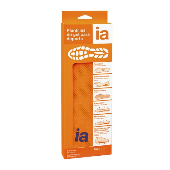 Interapothek Sport Gel Indlægssåler 35-40 2 stk.