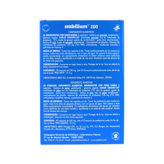 Abad Stabilium 200 garum 90 caps