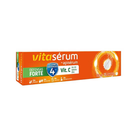 Apisérum Vitasérum Defensas Forte 15 comp