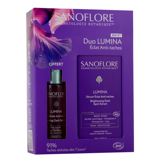 Sanoflore Duo Pack Lumina Éclat Antivlekken Bio 50+30 ml