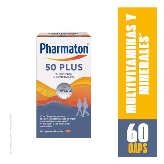 Pharmaton® 50 Plus 60 Kapseln Pharmaton® 50 Plus 60 Kapseln