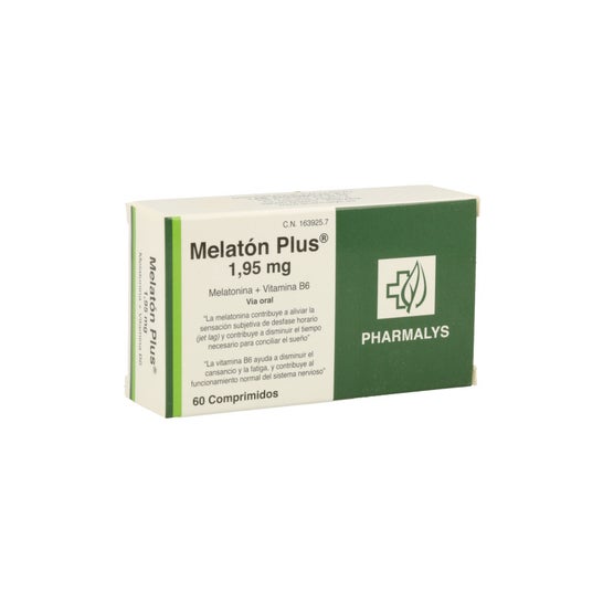 Pharmalys Melatonina Plus 1,8mg 60comp