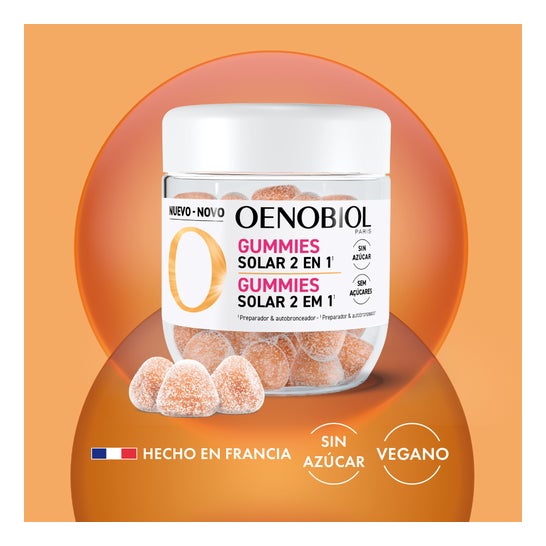Oenobiol Gummies Solaire 2en1 60 Gummies