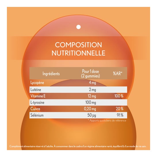 Oenobiol Gummies Solaire 2en1 60gummies