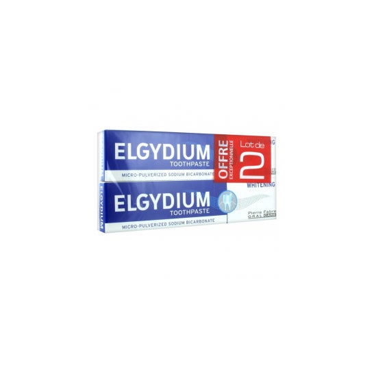 Elgydium Whitening Toothpaste Tube 75 Ml X2