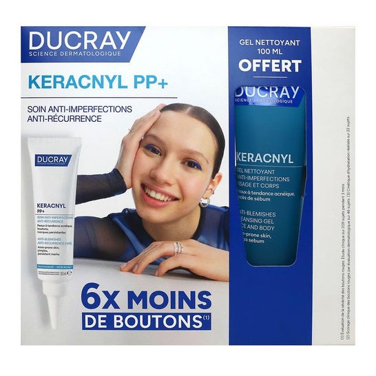 Ducray Keracnyl PP+ Pack Anti-imperfecties Crème + Gel