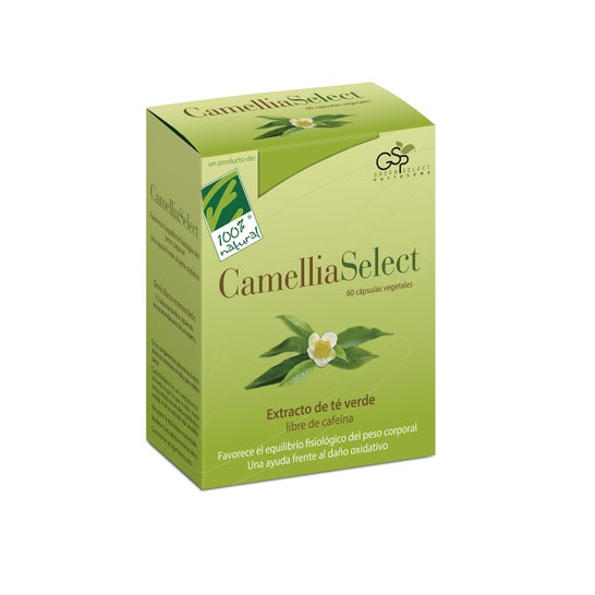 100% Natural Camellia Select Antioxidante 60cáps