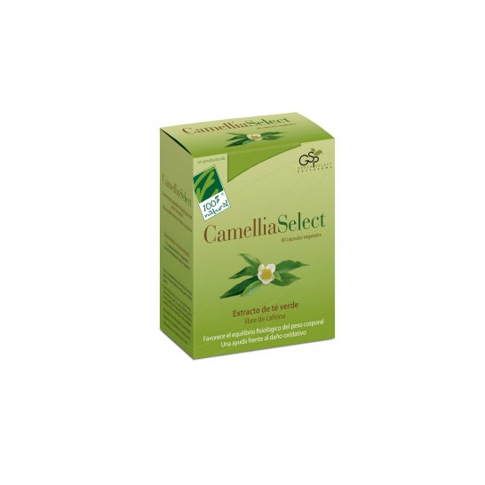 100% Natural Camellia Select Antioxidante 60 caps