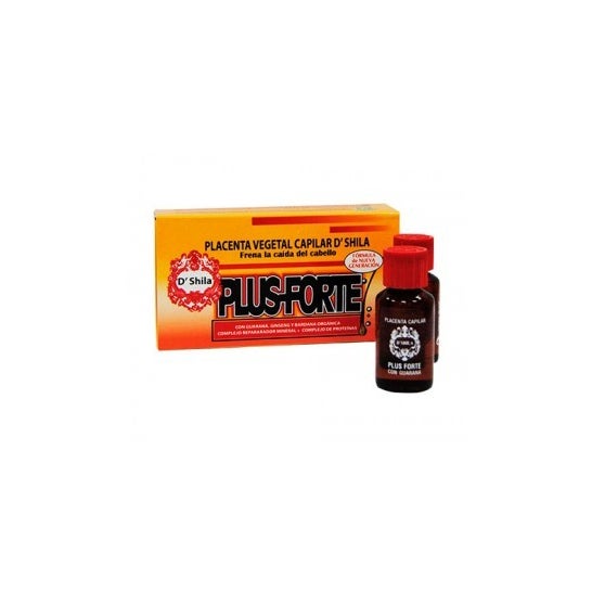 D'shila Placenta Capilar Vegetal Plus Forte 4x25ml